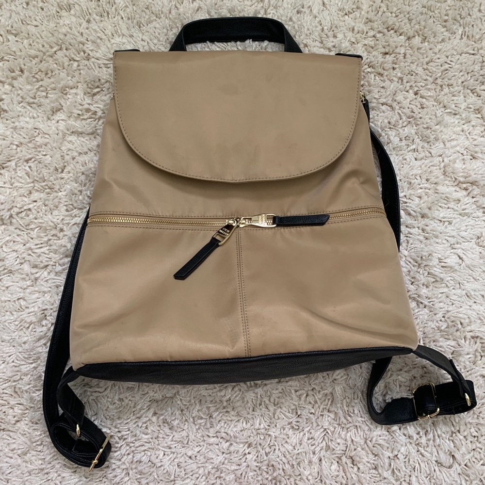 Steven Madden Nylon Khaki Backpack